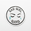 پچ گلدوزی دختر ناراحت ( قابل تعویض ) | SAD GIRL GANG