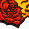 پچ گلدوزی گل رز | Rose on fire