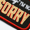 پچ گلدوزی I'm Not Sorry