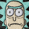 پچ گلدوزی ریک اند مورتی | Rick Angry