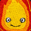 پچ گلدوزی کالسیفر | Calcifer