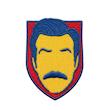 پچ گلدوزی تد لاسو، تد، لاسو، تد لاسو، Ted lasso