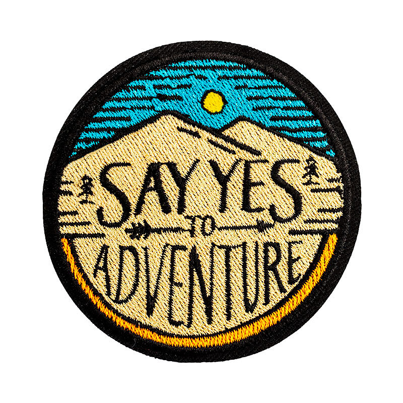 پچ گلدوزی Say yes to adventure