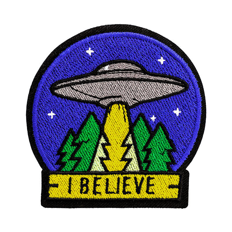 پچ گلدوزی I Belive UFO