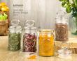 لیمون جای ادویه شیشه ای روستیک 200 میل