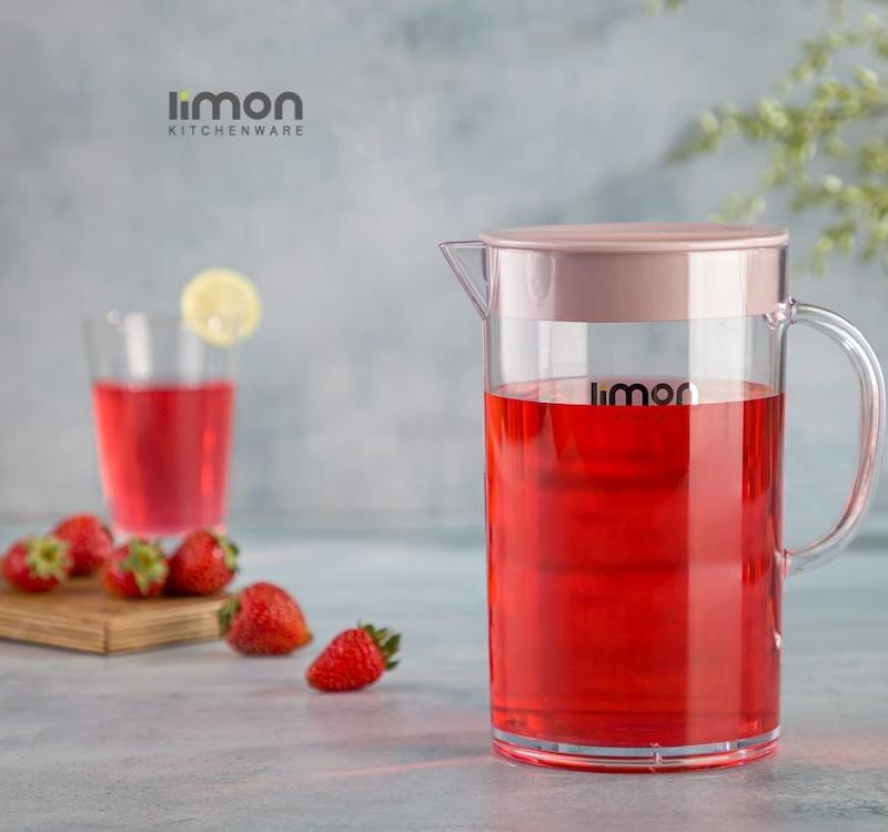 لیمون پارچ گرد کریستال کوتاه