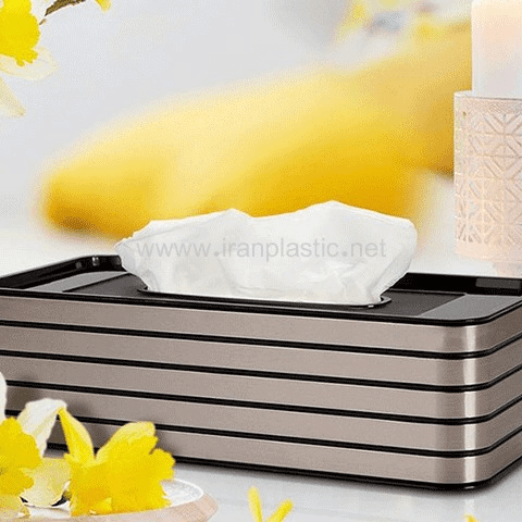 گیلبرت جای دستمال توالت نقره ای 