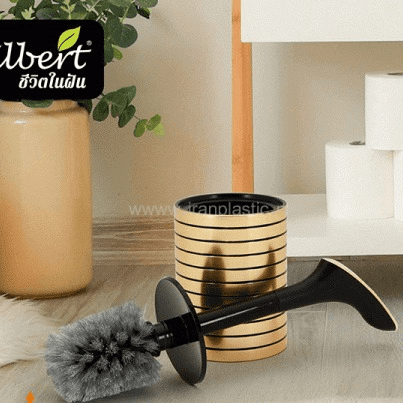 گیلبرت برس توالت شوی گرد طلایی