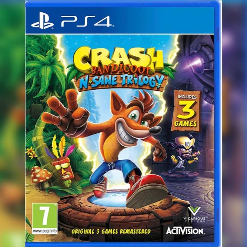 Crash Bandicoot N. Sane Trilogy-کارکرده