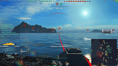 چیت بازی World of Warships