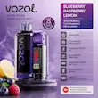 ویپ پاد  VOZOL VISTA PLUG 15k با طعم Blueberry Raspberry