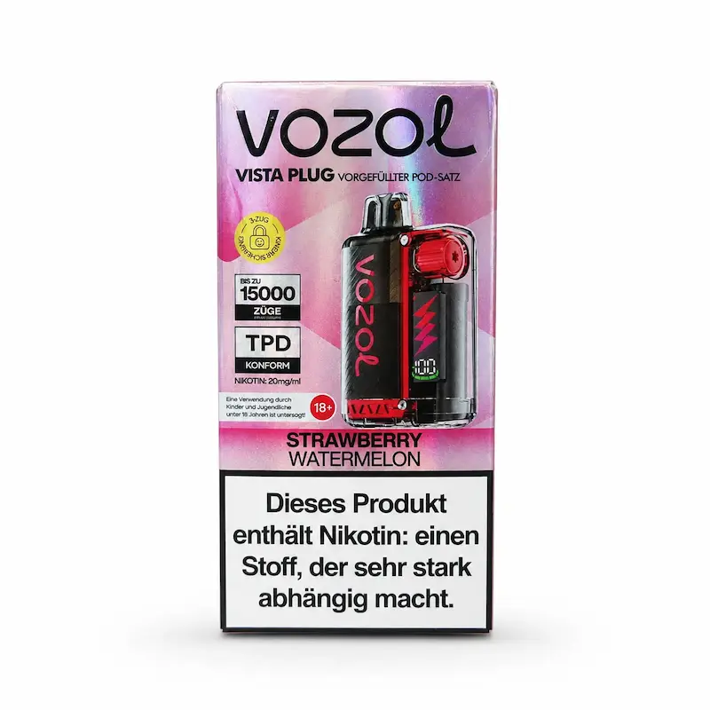 ویپ پاد VOZOL VISTA PLUG Strawberry Watermelon 15k