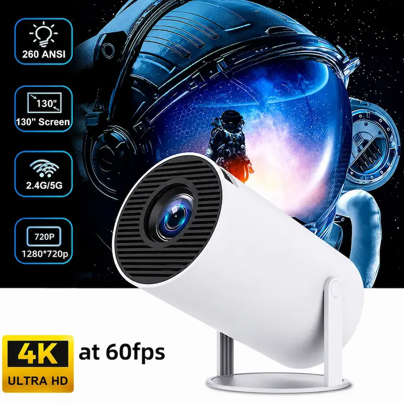 ویدئو پروژکتور بلوتوثی GEEK SPACE hy300 قابل حمل