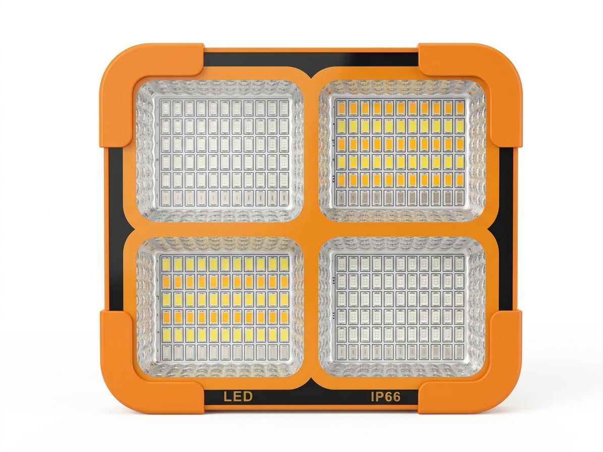 چراغ خورشیدی سولارپاور بانک LED مدل YW-SE04 توان 100 وات