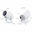ویدئو پروژکتور Deevolt HY400 Smart Mini Projector Android 13
