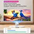 ویدئو پروژکتور Deevolt HY400 Smart Mini Projector Android 13