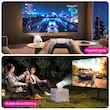 ویدئو پروژکتور Deevolt HY400 Smart Mini Projector Android 13