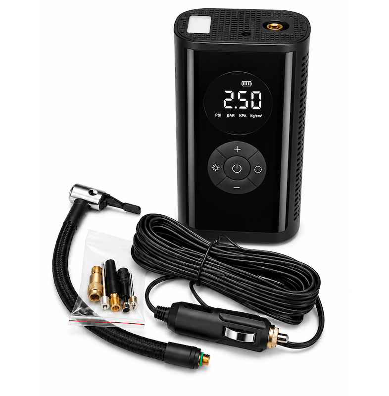 پمپ باد فندکی دیجیتالی خودرو SUITU ST-9620