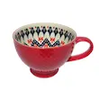 فنجان لته خوری طرح دار رنگی دنی هوم / BA55