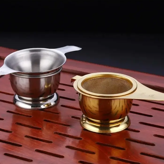 صافی چای به همراه پایه در دو رنگ
