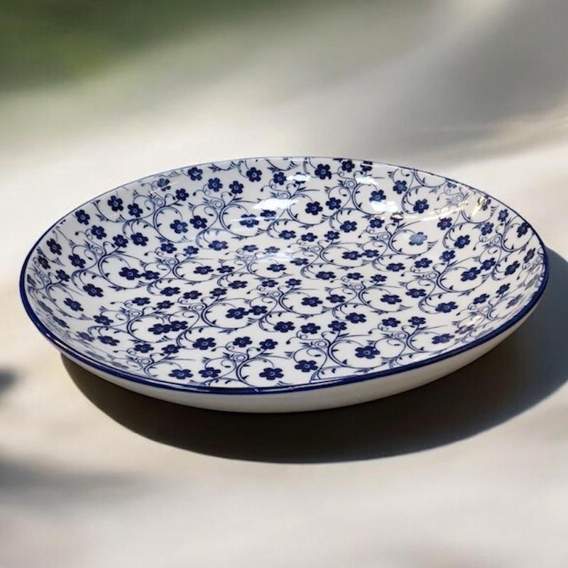 دیس دنی هوم طرح گل سرمه ای / BA5