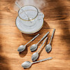 قاشق چای خوری نگین دار در دو رنگ