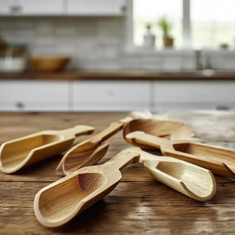 پیمانه ادویه چوبی سایز متوسط 