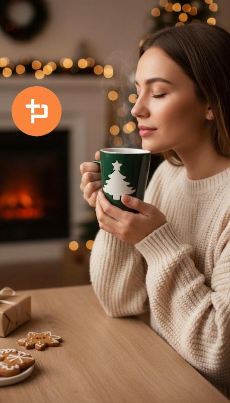 ماگ سرامیکی طرح کاج