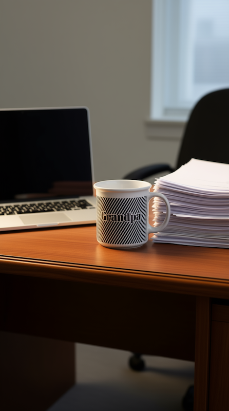 ماگ سرامیکی طرح دار GRANDPA 