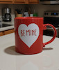 ماگ  سرامیکی طرح قلب BE MINE  