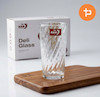 لیوان 6 عددی بلند شیاردار 190 میل DELI