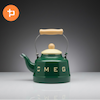 کتری لعابی ساده SMEG در چهار رنگ 