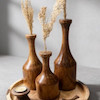ست سه عددی گلدان رومیزی طرح استوانه