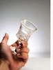 شات پایه دار طرحدار لبه طلایی