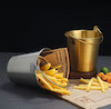  سطل یخ استیل چند منظوره نقره ای