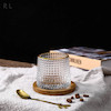 لیوان چرخشی 6 عددی طرحدار دلی