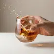 لیوان ۶ عددی شیاردار شامپاینی