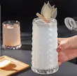 لیوان شربت خوری طرحدار بلند DELI
