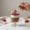 دسر خوری 6 عددی طرح مدرن پایه دار