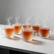 فنجان چای خوری 6 عددی خطی