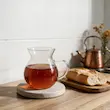 ست استکان پیرکس ۶ عددی طرح ساده