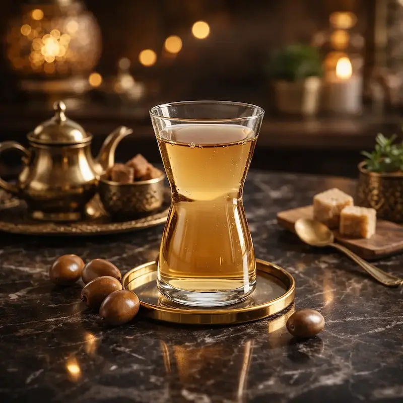 استکان کمرباریک ساده پاشاباغچه ترکی