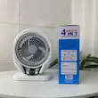 پنکه رو میزی LED دار سایز بزرگ