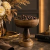 شکلات خوری لبه پوستی چوبی دست ساز