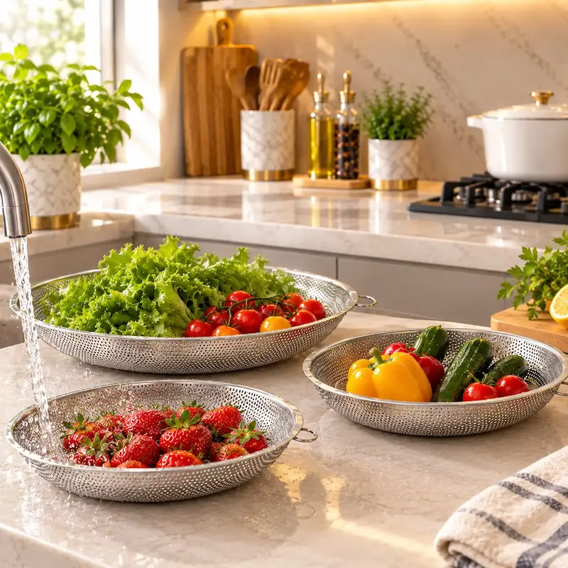 آبکش دایره ای 