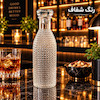 بطری درب دار طرح نقطه ای