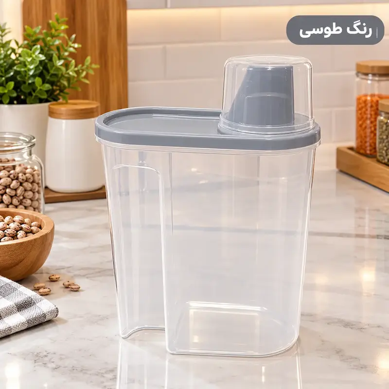 جا حبوباتی به همراه پیمانه