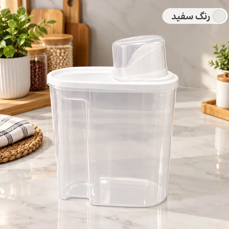 جا حبوباتی به همراه پیمانه