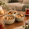 اردو خوری دایره ای سه خانه مینیمال