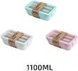 ظرف غذای 2خانه - launch box -میل 1100
